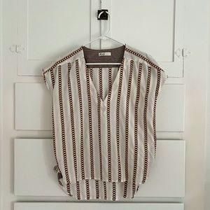 Furo Handmade Cotton Sleeveless Shirt Made in India Size Medium